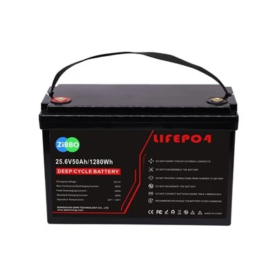 24V 50AH Deep Cycle oppladbart batteri
