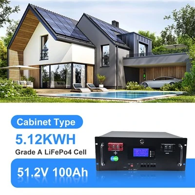 51,2V 100Ah rackmontert batteri
