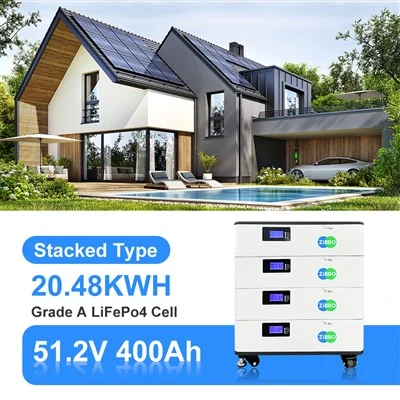 China Factory Lifepo4-batteri 51,2V 400Ah 20kWh litiumbatterier