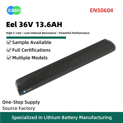 Ål 36V 13,6AH Elsykkelbatteri